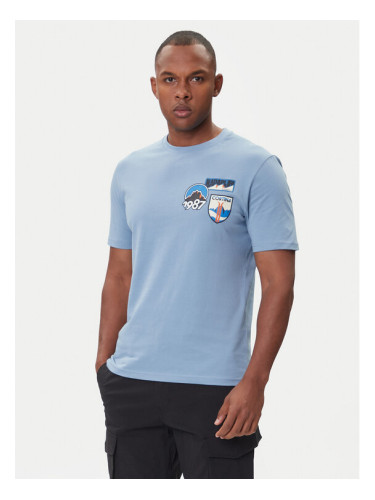 Napapijri Тишърт S-Montepiana NP0A88SV Син Regular Fit