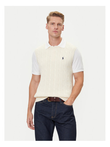 Polo Ralph Lauren Пуловер 710979113003 Екрю Regular Fit