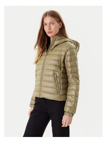 Tommy Hilfiger Пухено яке WW0WW46788 Каки Regular Fit