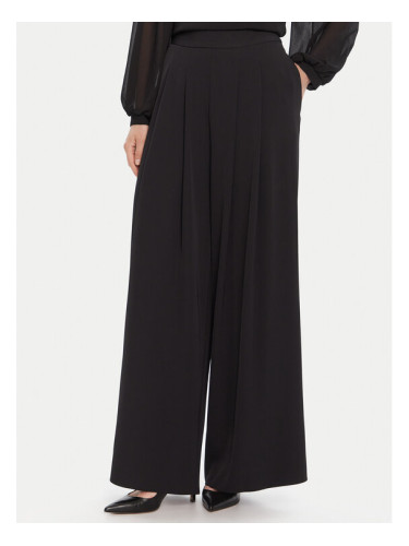 Rinascimento Панталони тип палацо CFC0125495003 Черен Wide Leg