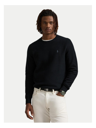 Polo Ralph Lauren Пуловер 710918163508 Черен Regular Fit