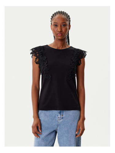 Morgan Блуза 252-DFLOWER Черен Regular Fit