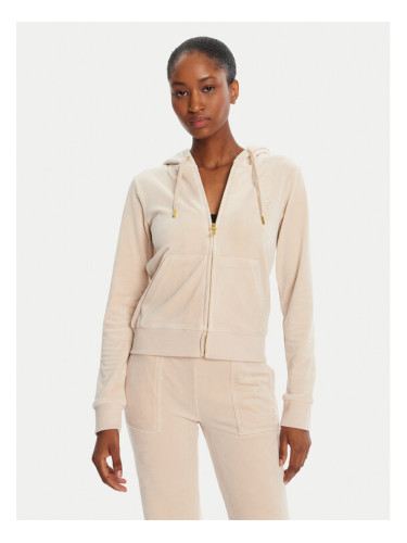 Juicy Couture Суитшърт Robertson JCAP176G Бежов Slim Fit