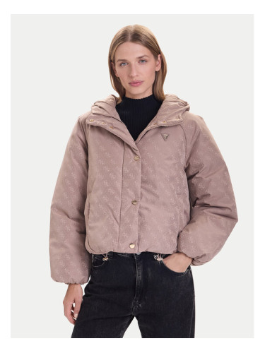 Guess Зимно яке V5BL07 WGLW2 Бежов Relaxed Fit