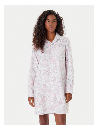 LAUREN RALPH LAUREN Нощница ILN32448 Розов Relaxed Fit