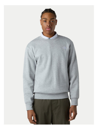 The North Face Суитшърт Essential NF0A89ET Сив Regular Fit