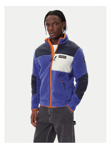 Napapijri Полар Yupik NP0A4GNT Син Regular Fit