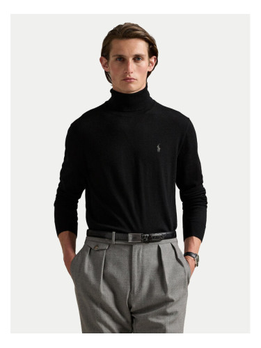 Polo Ralph Lauren Поло 710946145002 Черен Regular Fit