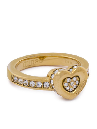 Guess Пръстен JUBR05 464JW Златист