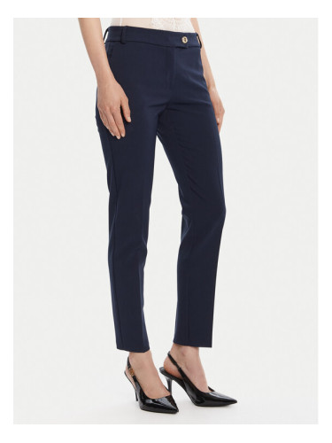 Rinascimento Чино панталони CFC0126225003 Тъмносин Slim Fit