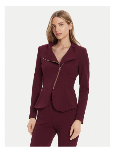 Rinascimento Сако CFC0125220003 Бордо Slim Fit