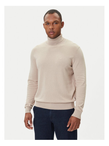 Bugatti Поло 7700-85520D Бежов Regular Fit