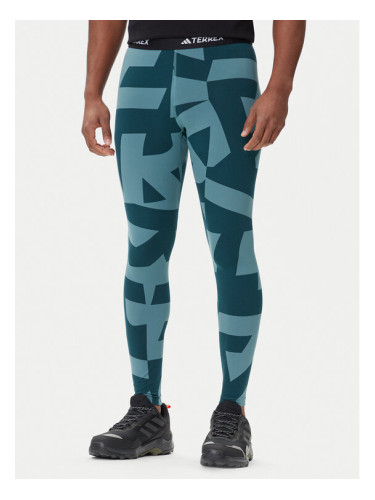 adidas Термооблекло долна част Multi Synthetic Base Layer JP2757 Зелен Slim Fit