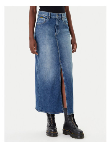 G-Star Raw Дънкова пола Viktoria D24385-E106 Син Regular Fit