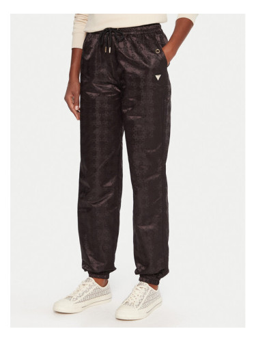 Guess Долнище анцуг V5YB14 WHFU0 Черен Regular Fit