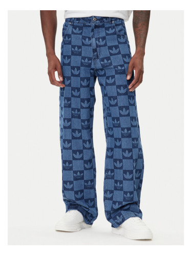 adidas Дънки JY2993 Син Regular Fit