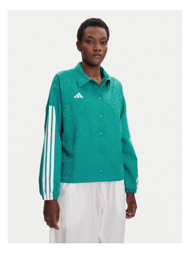 adidas Преходно яке Tiro x Common Goal Coaches JL9204 Електриков Loose Fit