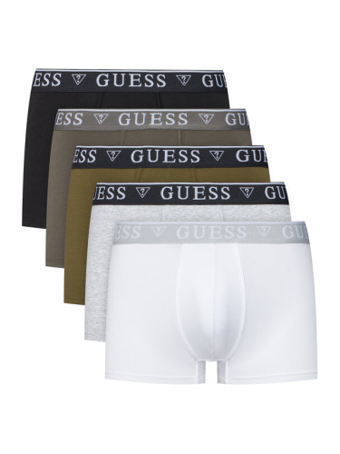 Guess Комплект 5 чифта боксери U4YG16 K6YW1 Цветен