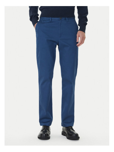 Calvin Klein Чино панталони LV040EM633 Син Slim Fit