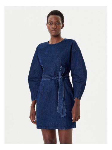 French Connection Дънкова рокля 71ZAQ Тъмносин Regular Fit