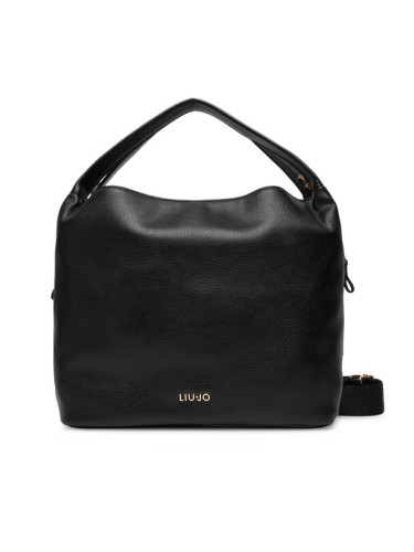 Liu Jo Дамска чанта Ecs M Hobo AF5058 E0058 Черен