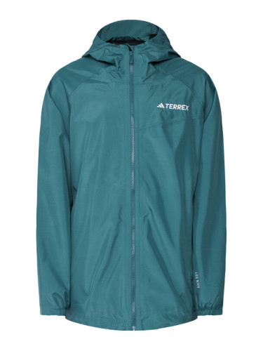 adidas Яке за дъжд Terrex Multi 2L RAIN.RDY JL9774 Зелен Regular Fit