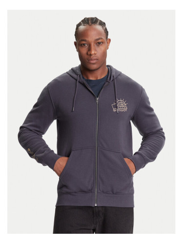Quiksilver Суитшърт EQYFT05133-KSH0 Тъмносин Regular Fit