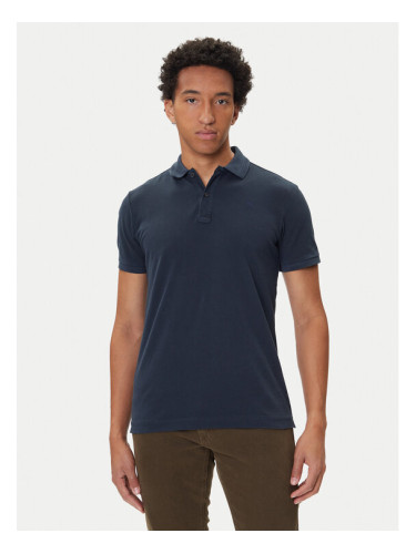 G-Star Raw Тениска с яка и копчета Dunda D11595-D756 Син Slim Fit