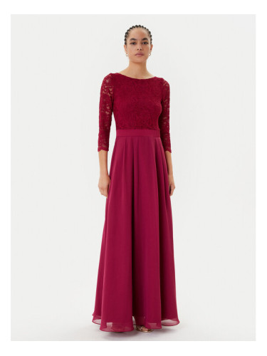 Swing Официална рокля 5AI11800 Бордо Regular Fit