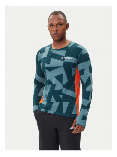 adidas Термооблекло горна част Multi Synthetic Base Layer JP2756 Зелен Regular Fit