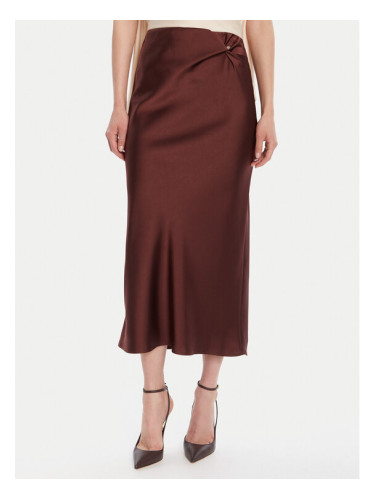 Rinascimento Миди пола CFC0125416003 Кафяв Regular Fit