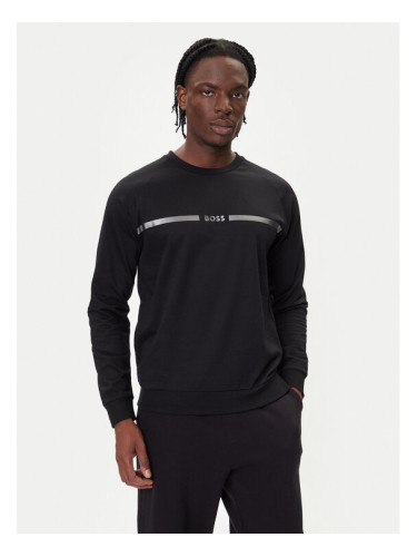 BOSS Суитшърт Authentic 50550560 Черен Regular Fit