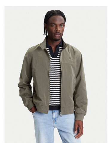 Tommy Hilfiger Яке бомбър Harrington MW0MW39637 Зелен Regular Fit