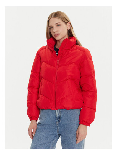 Vero Moda Зимно яке Gario 10309844 Червен Regular Fit