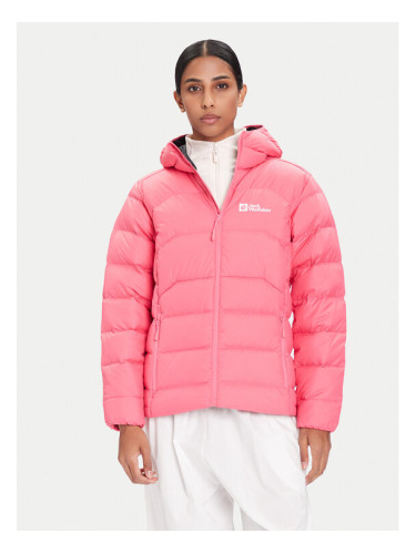 Jack Wolfskin Пухено яке Ather Down A60330 Розов Regular Fit