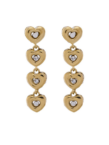 Guess Обици JUBE05 473JW Златист