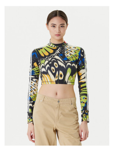 adidas Блуза Farm Rio JL8650 Цветен Slim Fit