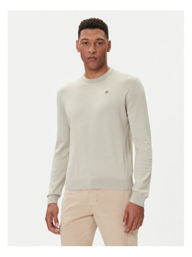 Napapijri Пуловер Droz NP0A4I2G Сив Regular Fit