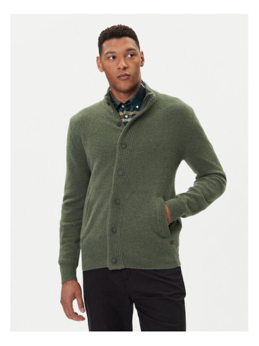 Barbour Кардиган Essential MKN0731OL51 Зелен Regular Fit
