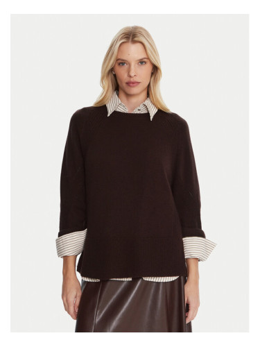 Marella Пуловер Alaska 2525366102 Кафяв Regular Fit