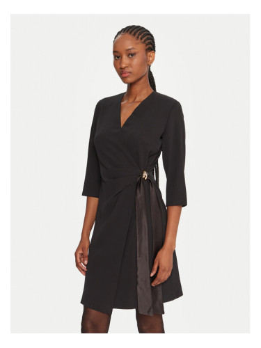 Rinascimento Коктейлна рокля CFC0020095002 Черен Regular Fit