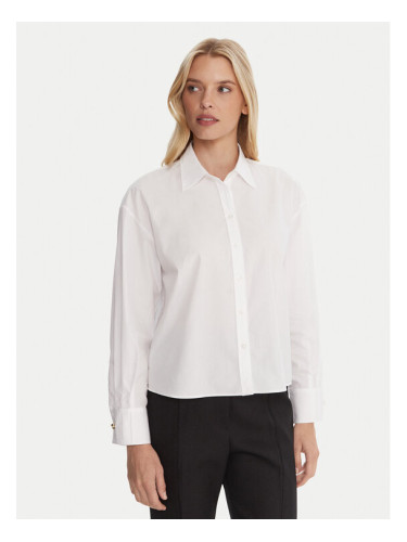 HUGO Риза Elma 50550548 Бял Regular Fit