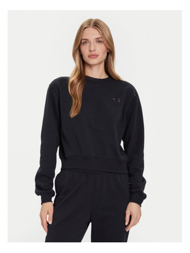Under Armour Суитшърт Ua Icon 6003675 Черен Loose Fit