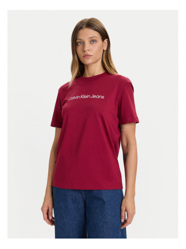 Calvin Klein Jeans Тишърт LV047C912G Червен Regular Fit