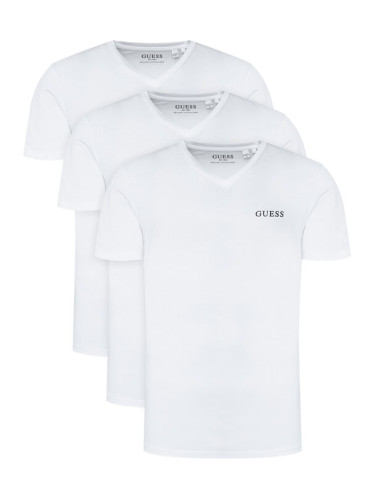 Guess Комплект 3 тишърти U5BG58 KCAM1 Бял Regular Fit