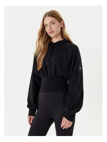 adidas by Stella McCartney Суитшърт JG1543 Черен Loose Fit