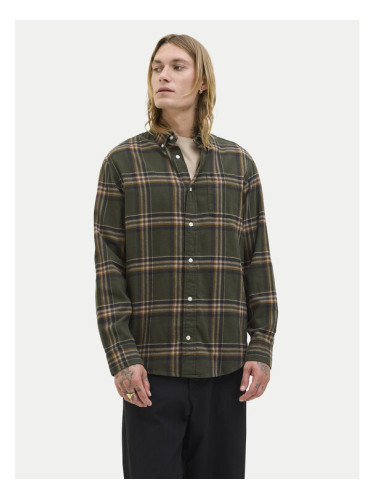 Jack & Jones Риза Classic Flannel 12278406 Зелен Regular Fit