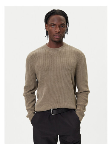 BOSS Пуловер P-Horso 50549989 Кафяв Regular Fit