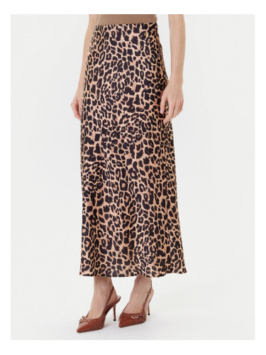 Guess Миди пола W5YD55 WF1T2 Кафяв Regular Fit