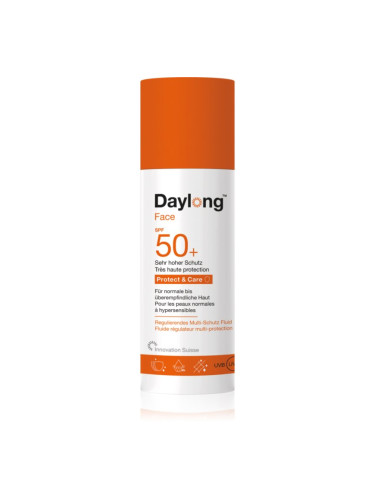Daylong Protect & Care Face Fluid SPF50+ защитен флуид за всички видове кожа, включително и чувствителна SPF 50+ 50 мл.